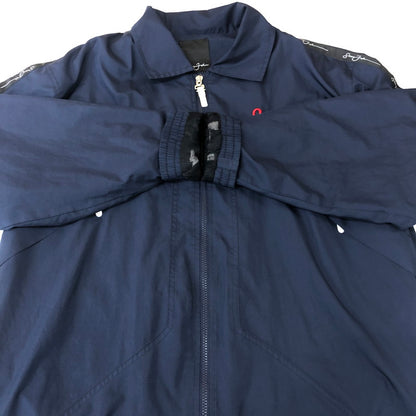 【中古品】【メンズ】 Sean John ショーンジョン BACK EMBROIDERED NYLON JACKET ビック エンブロイダリー ナイロンジャケット ライトアウター 刺繍 142-251110-yy-11-tei サイズ：不明 カラー：ネイビー 万代Net店