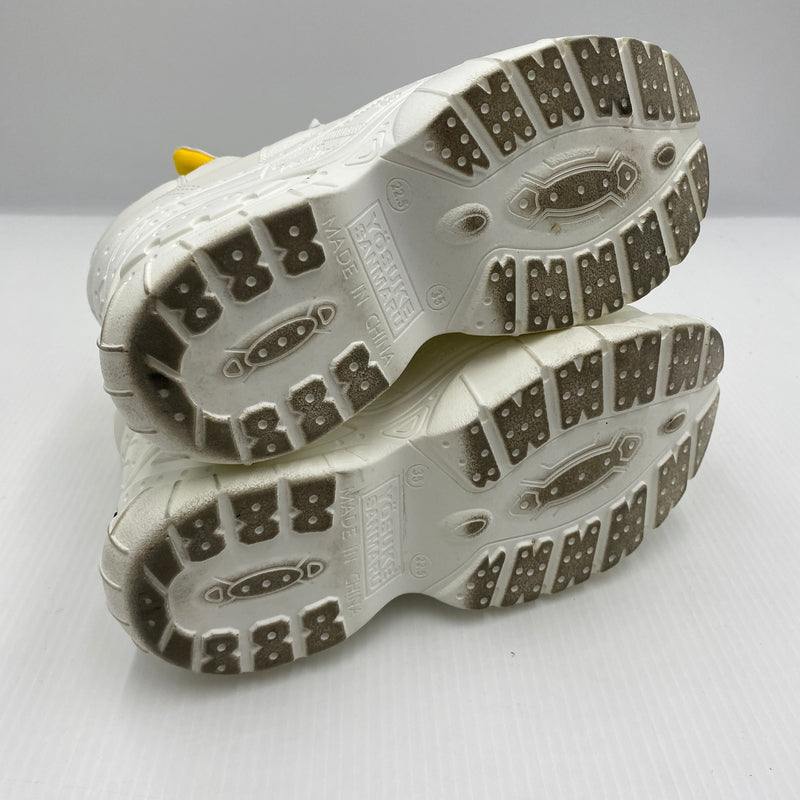 【中古品】【レディース】 YOSUKE ヨースケ SANMARU 厚底スニーカー スニーカー ※本体のみ 166-260810-nm-66-tei サイズ：22.5ｃｍ カラー：ホワイト 万代Net店