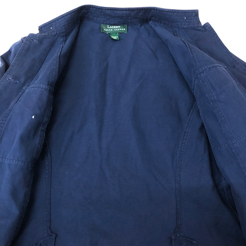 【中古品】【メンズ】 RALPH LAUREN ラルフローレン MILITARY JACKET GREEN TAG GOLD BUTTON ミリタリージャケット アウター 緑タグ 金ボタン 147-251113-ts-24-tei サイズ：不明 カラー：ネイビー 万代Net店