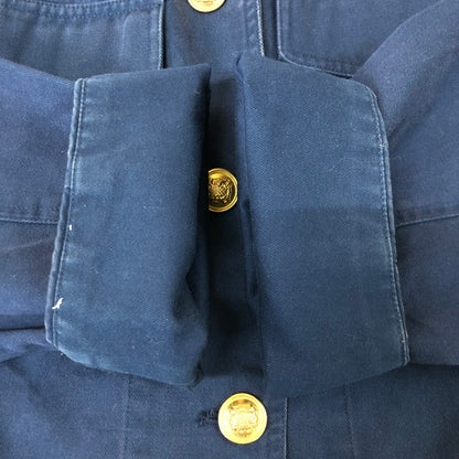 【中古品】【メンズ】 RALPH LAUREN ラルフローレン MILITARY JACKET GREEN TAG GOLD BUTTON ミリタリージャケット アウター 緑タグ 金ボタン 147-251113-ts-24-tei サイズ：不明 カラー：ネイビー 万代Net店