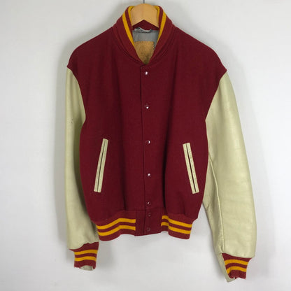 【現状渡し品】【メンズ】 Golden Bear ゴールデンベア 80's-90's STADIUM JACKET VINTAGE 80年代-90年代 スタジアムジャケット アウター スタジャン ヴィンテージ 145-251113-ts-17-tei サイズ：M カラー：レッド 万代Net店