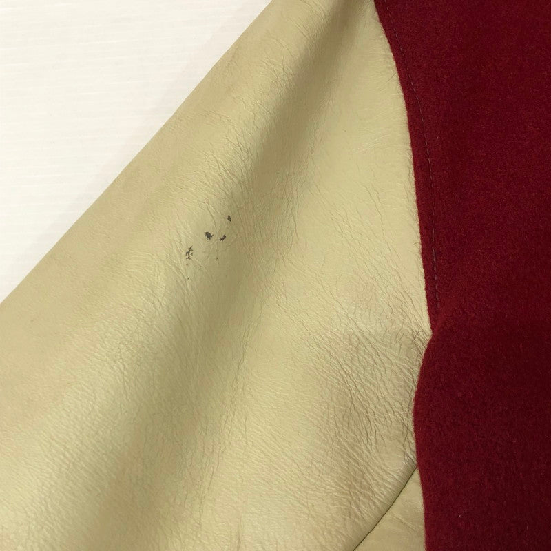 【現状渡し品】【メンズ】 Golden Bear ゴールデンベア 80's-90's STADIUM JACKET VINTAGE 80年代-90年代 スタジアムジャケット アウター スタジャン ヴィンテージ 145-251113-ts-17-tei サイズ：M カラー：レッド 万代Net店