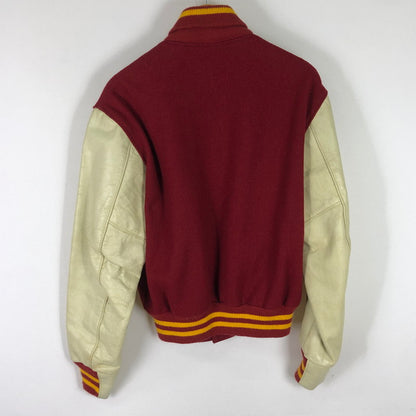 【現状渡し品】【メンズ】 Golden Bear ゴールデンベア 80's-90's STADIUM JACKET VINTAGE 80年代-90年代 スタジアムジャケット アウター スタジャン ヴィンテージ 145-251113-ts-17-tei サイズ：M カラー：レッド 万代Net店