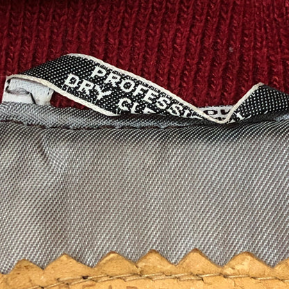 【現状渡し品】【メンズ】 Golden Bear ゴールデンベア 80's-90's STADIUM JACKET VINTAGE 80年代-90年代 スタジアムジャケット アウター スタジャン ヴィンテージ 145-251113-ts-17-tei サイズ：M カラー：レッド 万代Net店