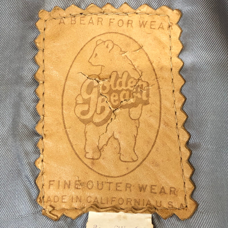 【現状渡し品】【メンズ】 Golden Bear ゴールデンベア 80's-90's STADIUM JACKET VINTAGE 80年代-90年代 スタジアムジャケット アウター スタジャン ヴィンテージ 145-251113-ts-17-tei サイズ：M カラー：レッド 万代Net店