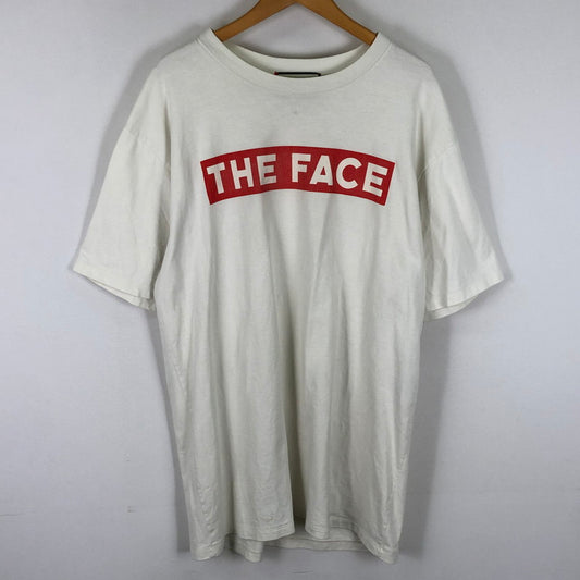 【中古品】【メンズ】 GUCCI グッチ 19AW THE FACE S/S TEE 565806 XJBCS フェイス ショートスリーブ Tシャツ トップス 半袖 141-251113-ts-03-tei サイズ：L カラー：ホワイト 万代Net店