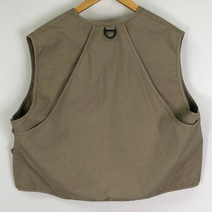 【現状渡し品】【メンズ】 Columbia コロンビア 80's FISHING VEST VINTAGE 80年代 フィッシング ベスト ライトアウター ヴィンテージ 144-251127-ts-13-tei サイズ：不明 カラー：ベージュ 万代Net店