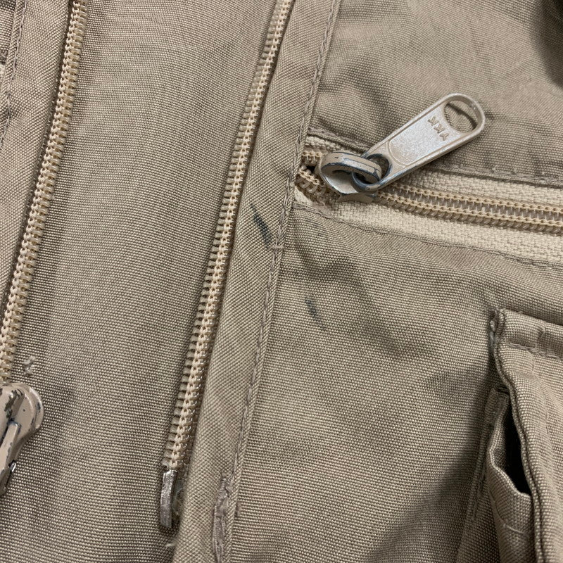 【現状渡し品】【メンズ】 Columbia コロンビア 80's FISHING VEST VINTAGE 80年代 フィッシング ベスト ライトアウター ヴィンテージ 144-251127-ts-13-tei サイズ：不明 カラー：ベージュ 万代Net店