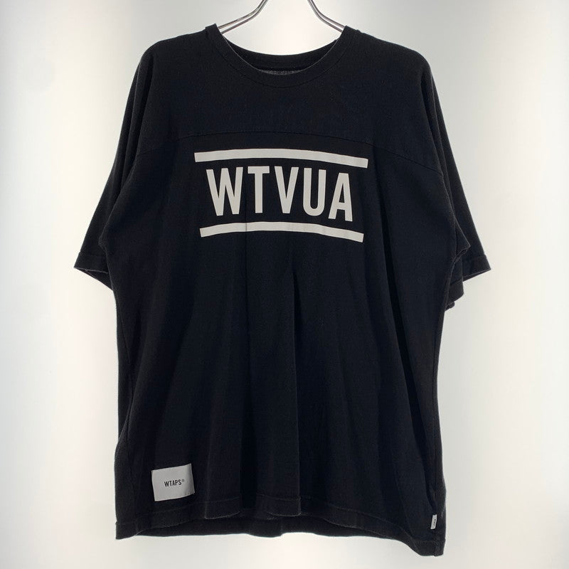【中古品】【メンズ】 WTAPS ダブルタップス QB SS RACO. BRACKETS TEE 232ATDT-CSM09 ブラケッツ Tシャツ 半袖 トップス 142-260615-yo-04-tei サイズ：02 カラー：ブラック 万代Net店
