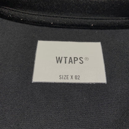 【中古品】【メンズ】 WTAPS ダブルタップス QB SS RACO. BRACKETS TEE 232ATDT-CSM09 ブラケッツ Tシャツ 半袖 トップス 142-260615-yo-04-tei サイズ：02 カラー：ブラック 万代Net店