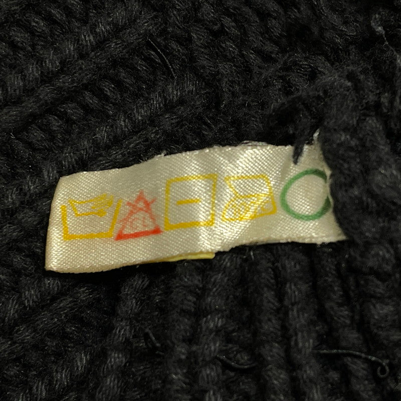 【現状渡し品】【メンズ】 POLO RALPH LAUREN ポロ ラルフ ローレン 90's ARGYLE CREW KNIT 90年代 アーガイル クルー ニット 長袖 トップス 147-260805-sa-14-tei サイズ：M/※シミ汚れあり カラー：ブラック 万代Net店
