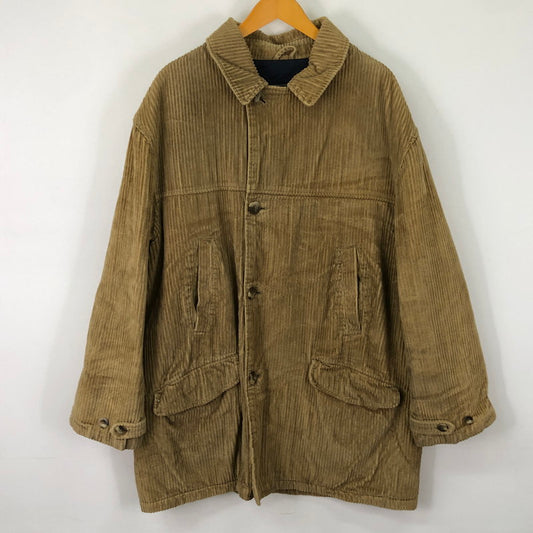 【中古品】【メンズ】 Eddie Bauer エディー・バウアー 00's WIDE WALE CORDUROY COAT 2000年代 太畝コーデュロイ コート アウター ジャケット 144-251113-ts-12-tei サイズ：M カラー：ブラウン 万代Net店