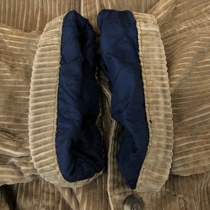 【中古品】【メンズ】 Eddie Bauer エディー・バウアー 00's WIDE WALE CORDUROY COAT 2000年代 太畝コーデュロイ コート アウター ジャケット 144-251113-ts-12-tei サイズ：M カラー：ブラウン 万代Net店