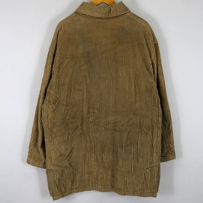 【中古品】【メンズ】 Eddie Bauer エディー・バウアー 00's WIDE WALE CORDUROY COAT 2000年代 太畝コーデュロイ コート アウター ジャケット 144-251113-ts-12-tei サイズ：M カラー：ブラウン 万代Net店