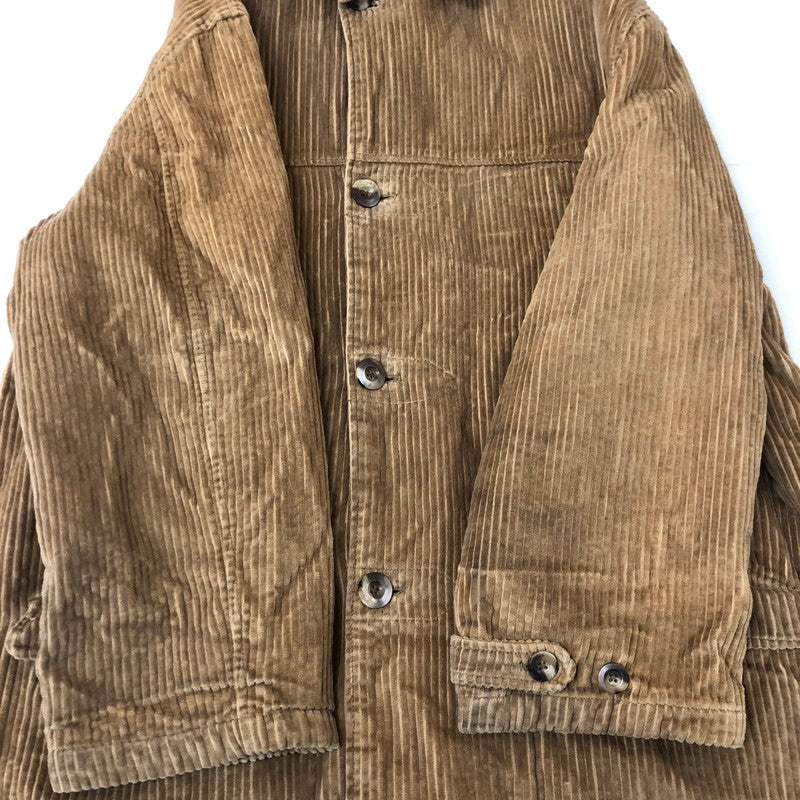 【中古品】【メンズ】 Eddie Bauer エディー・バウアー 00's WIDE WALE CORDUROY COAT 2000年代 太畝コーデュロイ コート アウター ジャケット 144-251113-ts-12-tei サイズ：M カラー：ブラウン 万代Net店