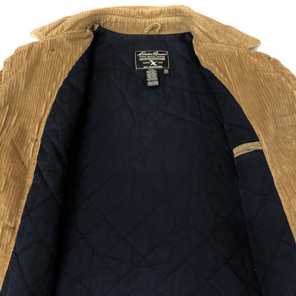 【中古品】【メンズ】 Eddie Bauer エディー・バウアー 00's WIDE WALE CORDUROY COAT 2000年代 太畝コーデュロイ コート アウター ジャケット 144-251113-ts-12-tei サイズ：M カラー：ブラウン 万代Net店