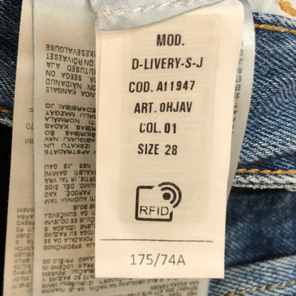 【中古品】【メンズ】 DIESEL ディーゼル PAINTER DENIM PANTS D-LIVERY-S-J A11947 ペインター デニムパンツ ボトムス ジーンズ 152-251113-ts-29-tei サイズ：w28 カラー：インディゴ 万代Net店