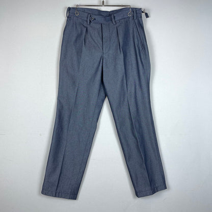 【中古品】【メンズ】 MACKINTOSH PHILOSOPHY マッキントッシュフィロソフィー PEACH SKIN TROUSERS H1R68-235-288 ピーチスキン トラウザー パンツ ボトムス 152-260623-yo-16-tei サイズ：40 カラー：ネイビー 万代Net店
