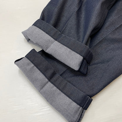 【中古品】【メンズ】 MACKINTOSH PHILOSOPHY マッキントッシュフィロソフィー PEACH SKIN TROUSERS H1R68-235-288 ピーチスキン トラウザー パンツ ボトムス 152-260623-yo-16-tei サイズ：40 カラー：ネイビー 万代Net店