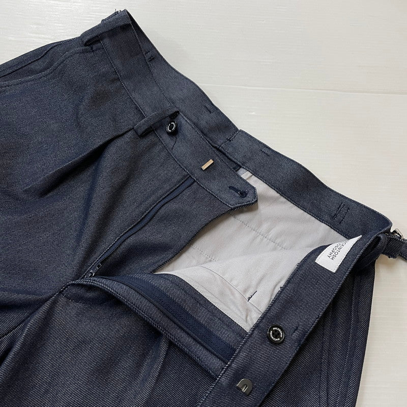 【中古品】【メンズ】 MACKINTOSH PHILOSOPHY マッキントッシュフィロソフィー PEACH SKIN TROUSERS H1R68-235-288 ピーチスキン トラウザー パンツ ボトムス 152-260623-yo-16-tei サイズ：40 カラー：ネイビー 万代Net店