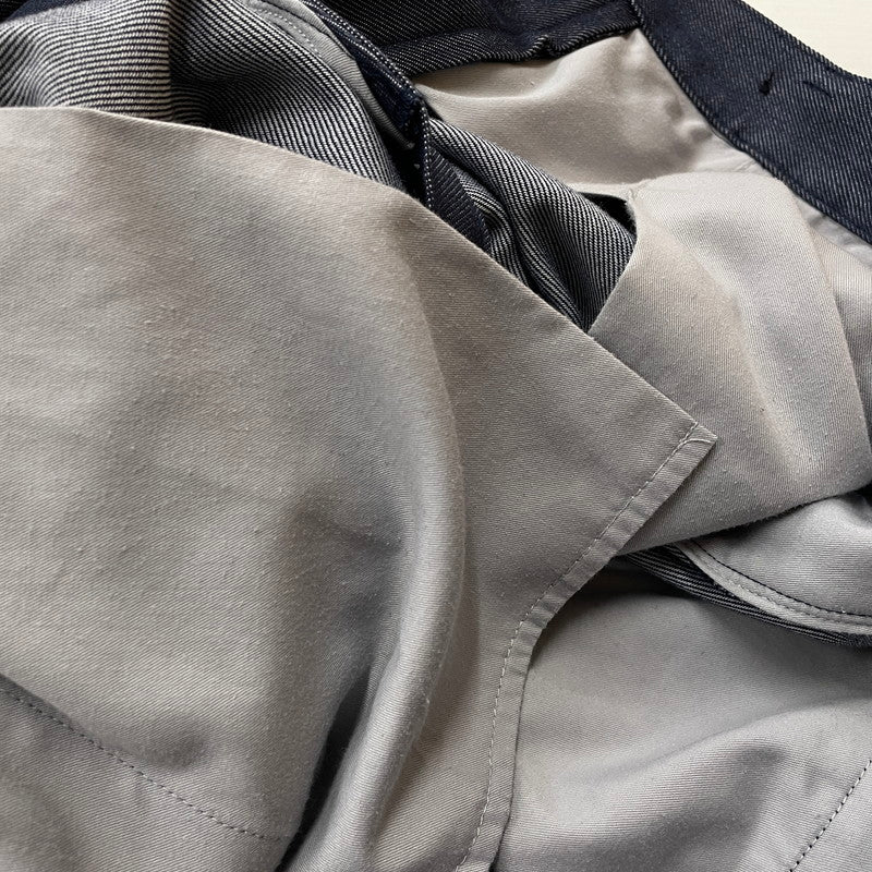 【中古品】【メンズ】 MACKINTOSH PHILOSOPHY マッキントッシュフィロソフィー PEACH SKIN TROUSERS H1R68-235-288 ピーチスキン トラウザー パンツ ボトムス 152-260623-yo-16-tei サイズ：40 カラー：ネイビー 万代Net店