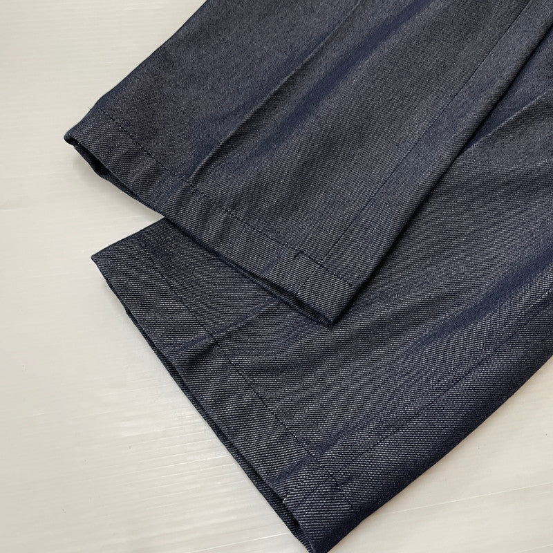 【中古品】【メンズ】 MACKINTOSH PHILOSOPHY マッキントッシュフィロソフィー PEACH SKIN TROUSERS H1R68-235-288 ピーチスキン トラウザー パンツ ボトムス 152-260623-yo-16-tei サイズ：40 カラー：ネイビー 万代Net店