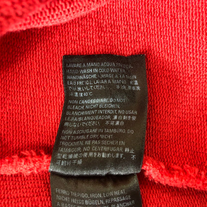 【中古品】【メンズ】 BALENCIAGA バレンシアガ 20AW BACK LOGO MEDIUM FIT HOODIE バックロゴ ミディアム フィット フーディ 長袖 トップス プルオーバー パーカー 141-251114-yo-04-tei サイズ：S カラー：レッド 万代Net店