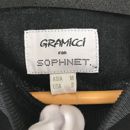 【中古品】【メンズ】 SOPHNET.×GRAMICCI ソフネット グラミチ BINCHOTAN CREW TOP 備長炭 クルートップ メンズ ASIA/Mサイズ USA/Sサイズ 142-260423-io-04-fuzh 万代Net店