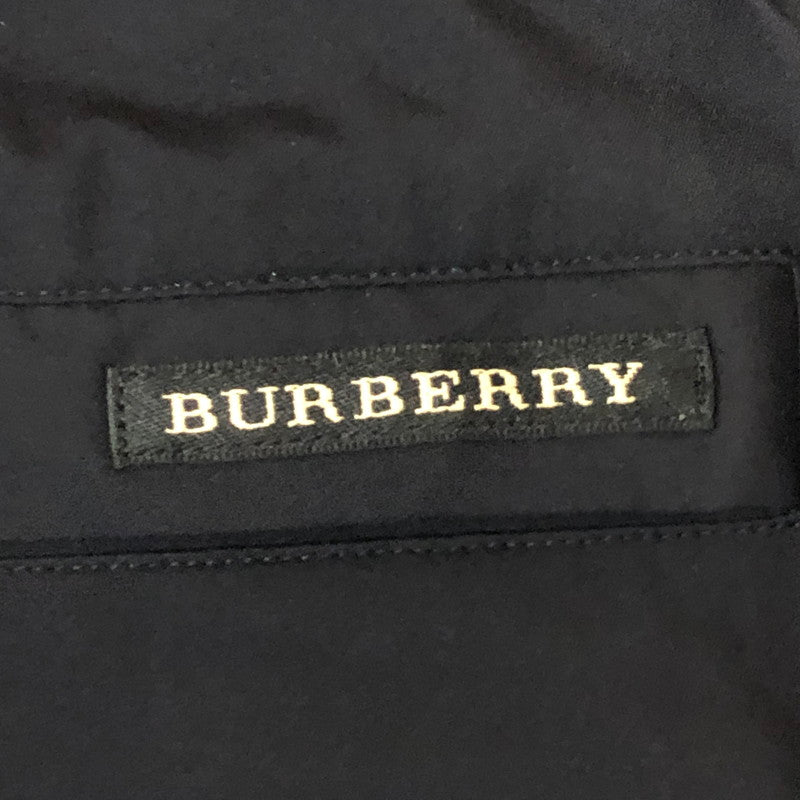 【中古品】【メンズ】 BURBERRY バーバリー GOLF NYLON SET UP JACKET PANTS BGP90-050-09 ゴルフ ナイロン セットアップ ジャケット パンツ ライトアウター ボトムス 141-251113-ts-07-tei サイズ：M カラー：ブラック 万代Net店