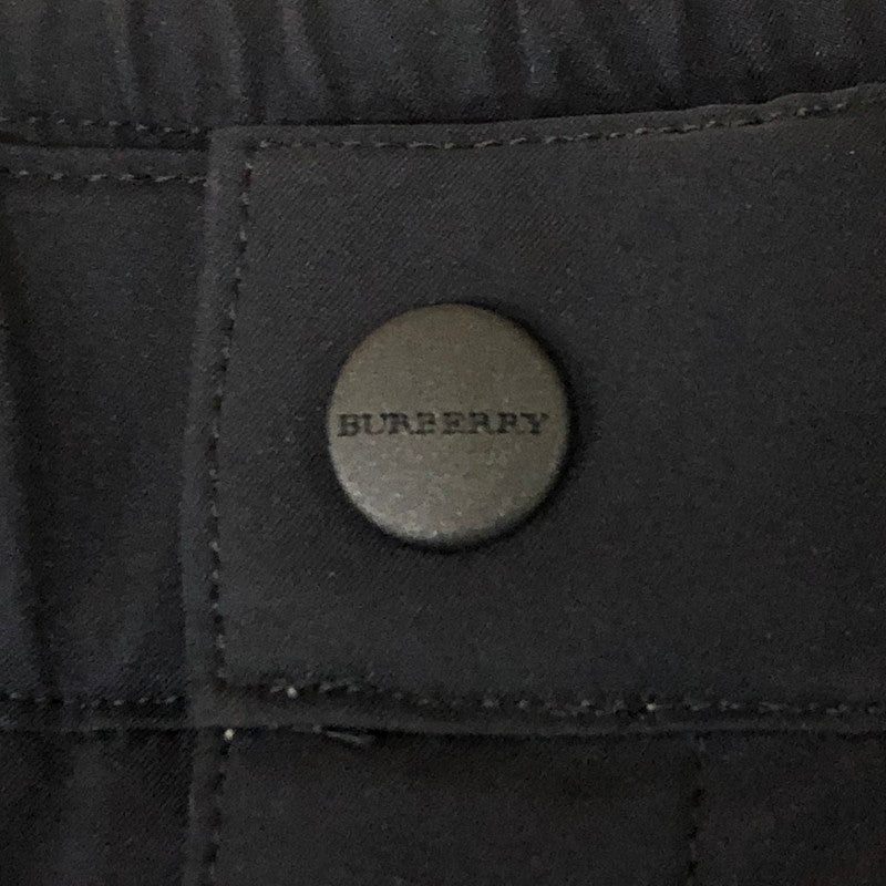 【中古品】【メンズ】 BURBERRY バーバリー GOLF NYLON SET UP JACKET PANTS BGP90-050-09 ゴルフ ナイロン セットアップ ジャケット パンツ ライトアウター ボトムス 141-251113-ts-07-tei サイズ：M カラー：ブラック 万代Net店