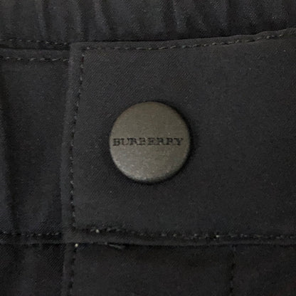 【中古品】【メンズ】 BURBERRY バーバリー GOLF NYLON SET UP JACKET PANTS BGP90-050-09 ゴルフ ナイロン セットアップ ジャケット パンツ ライトアウター ボトムス 141-251113-ts-07-tei サイズ：M カラー：ブラック 万代Net店