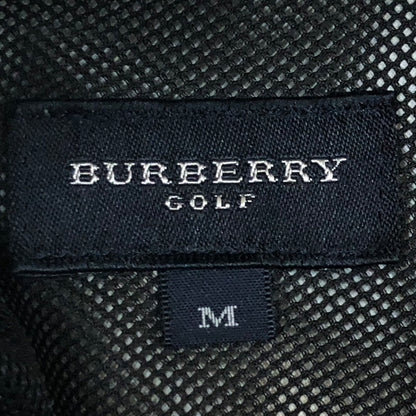 【中古品】【メンズ】 BURBERRY バーバリー GOLF NYLON SET UP JACKET PANTS BGP90-050-09 ゴルフ ナイロン セットアップ ジャケット パンツ ライトアウター ボトムス 141-251113-ts-07-tei サイズ：M カラー：ブラック 万代Net店
