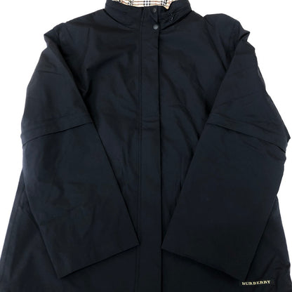 【中古品】【メンズ】 BURBERRY バーバリー GOLF NYLON SET UP JACKET PANTS BGP90-050-09 ゴルフ ナイロン セットアップ ジャケット パンツ ライトアウター ボトムス 141-251113-ts-07-tei サイズ：M カラー：ブラック 万代Net店