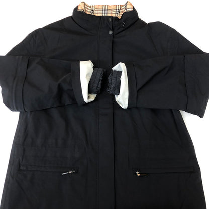 【中古品】【メンズ】 BURBERRY バーバリー GOLF NYLON SET UP JACKET PANTS BGP90-050-09 ゴルフ ナイロン セットアップ ジャケット パンツ ライトアウター ボトムス 141-251113-ts-07-tei サイズ：M カラー：ブラック 万代Net店