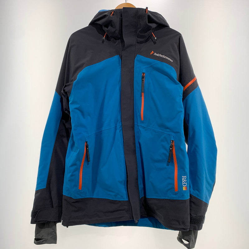 【中古品】【メンズ】 Peak Performance ピークパフォーマンス HELI CHILKAT JACKET G49089009 ヘリ チルカット ジャケット スノーボードジャケット アウター ウィンタースポーツ 120-260906-ko-02-teih サイズ：M カラー：ブルー系 万代Net店