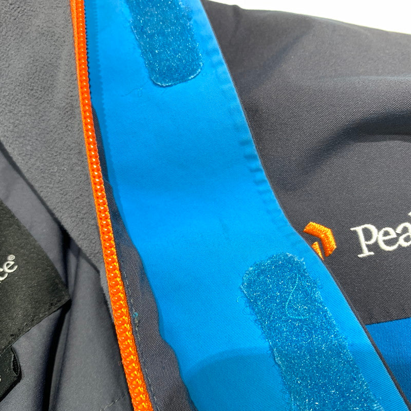 【中古品】【メンズ】 Peak Performance ピークパフォーマンス HELI CHILKAT JACKET G49089009 ヘリ チルカット ジャケット スノーボードジャケット アウター ウィンタースポーツ 120-260906-ko-02-teih サイズ：M カラー：ブルー系 万代Net店