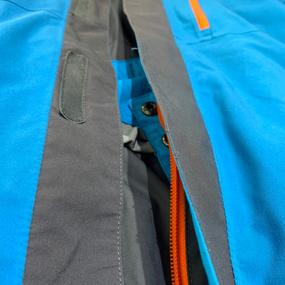 【中古品】【メンズ】 Peak Performance ピークパフォーマンス HELI CHILKAT JACKET G49089009 ヘリ チルカット ジャケット スノーボードジャケット アウター ウィンタースポーツ 120-260906-ko-02-teih サイズ：M カラー：ブルー系 万代Net店