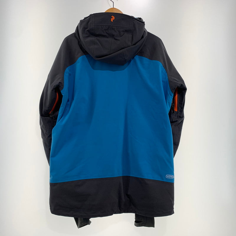 【中古品】【メンズ】 Peak Performance ピークパフォーマンス HELI CHILKAT JACKET G49089009 ヘリ チルカット ジャケット スノーボードジャケット アウター ウィンタースポーツ 120-260906-ko-02-teih サイズ：M カラー：ブルー系 万代Net店