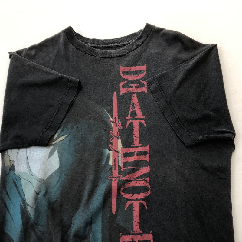 【現状渡し品】【メンズ】 DEATH NOTE L デスノート 00's L S/S TEE 2000年代 エル ショートスリーブ Tシャツ 半袖 トップス 145-260711-sa-16-tei サイズ：M カラー：ブラック 万代Net店