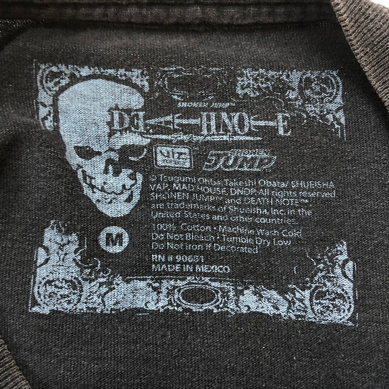 【現状渡し品】【メンズ】 DEATH NOTE L デスノート 00's L S/S TEE 2000年代 エル ショートスリーブ Tシャツ 半袖 トップス 145-260711-sa-16-tei サイズ：M カラー：ブラック 万代Net店