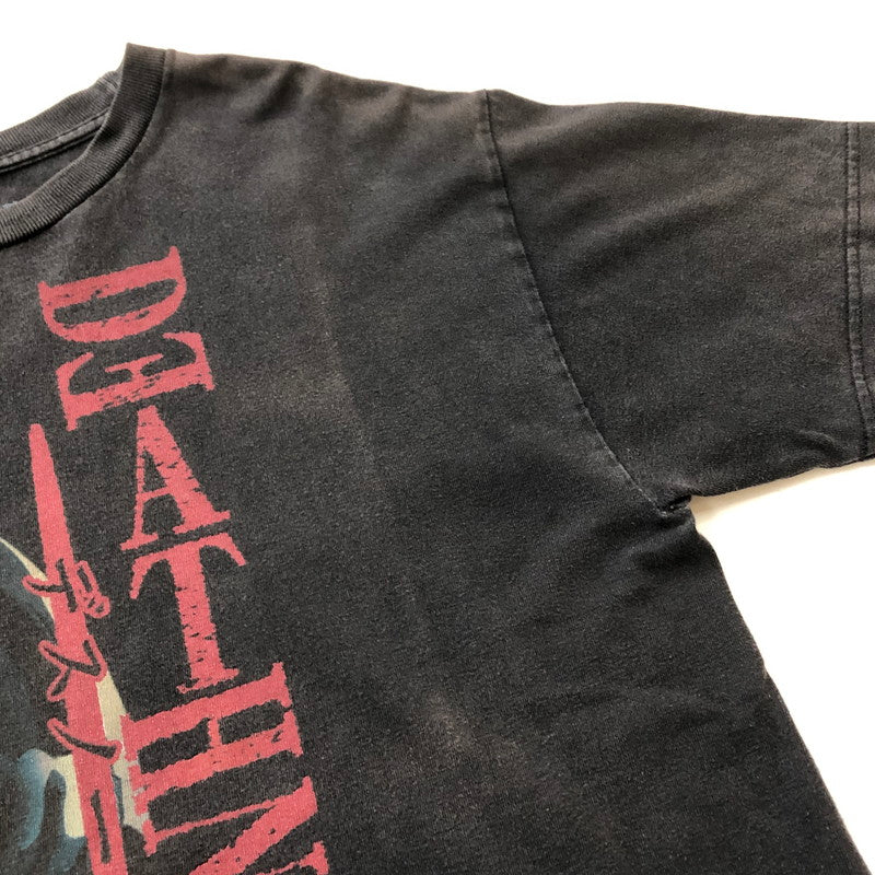 【現状渡し品】【メンズ】 DEATH NOTE L デスノート 00's L S/S TEE 2000年代 エル ショートスリーブ Tシャツ 半袖 トップス 145-260711-sa-16-tei サイズ：M カラー：ブラック 万代Net店