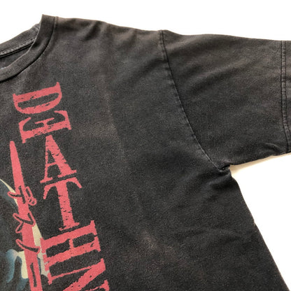 【現状渡し品】【メンズ】 DEATH NOTE L デスノート 00's L S/S TEE 2000年代 エル ショートスリーブ Tシャツ 半袖 トップス 145-260711-sa-16-tei サイズ：M カラー：ブラック 万代Net店