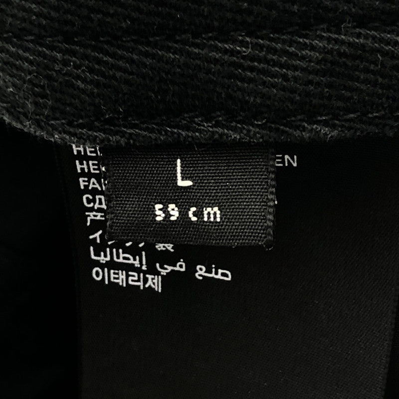 【中古品】【メンズ】 BALENCIAGA バレンシアガ 22AW BB LOGO CAP BB ロゴ キャップ 帽子 ロゴ刺繍 ヴィンテージ加工 183-251116-yy-09-tei サイズ：L カラー：ブラック 万代Net店