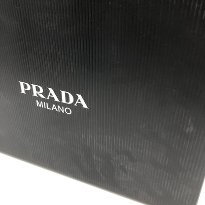 【中古品】【レディース】 PRADA プラダ プラックス01 レザー スニーカー 1E804M スニーカー 靴 182-251116-yy-07-tei サイズ：34 1/2 カラー：ブラック 万代Net店