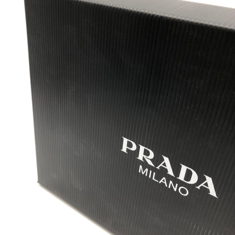 【中古品】【レディース】 PRADA プラダ プラックス01 レザー スニーカー 1E804M スニーカー 靴 182-251116-yy-07-tei サイズ：34 1/2 カラー：ブラック 万代Net店