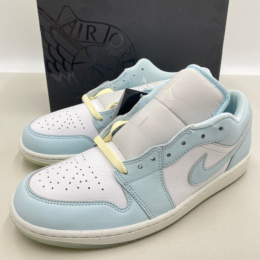 【中古美品】【メンズ】 NIKE ナイキ AIR JORDAN 1 LOW SE エアジョーダン1 ロー SE "GLACIER BLUE / SUMMIT WHITE / GUAVA ICE / SEA GLASS" HJ5999-400 160-260505-nm-10-tei サイズ：28.5cm 万代Net店