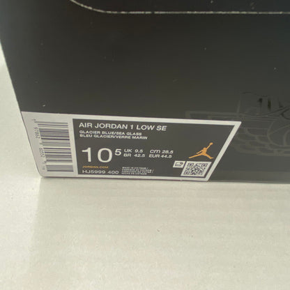 【中古美品】【メンズ】 NIKE ナイキ AIR JORDAN 1 LOW SE エアジョーダン1 ロー SE "GLACIER BLUE / SUMMIT WHITE / GUAVA ICE / SEA GLASS" HJ5999-400 160-260505-nm-10-tei サイズ：28.5cm 万代Net店