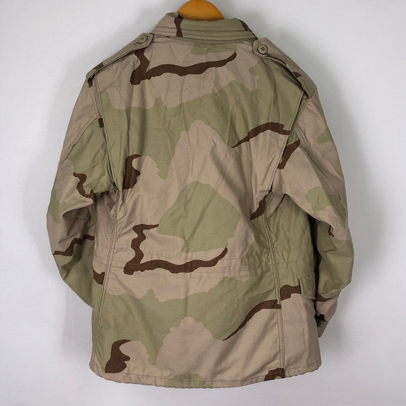 【中古品】【メンズ】 U.S ARMY アメリカ軍 M-65 FIELD JACKET フィールド ジャケット ライトアウター 145-251112-ks-19-tei サイズ：XS～S カラー：カモ柄 万代Net店