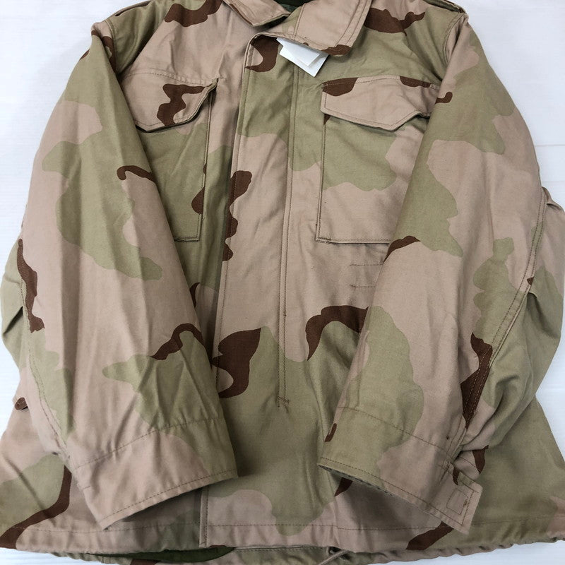 【中古品】【メンズ】 U.S ARMY アメリカ軍 M-65 FIELD JACKET フィールド ジャケット ライトアウター 145-251112-ks-19-tei サイズ：XS～S カラー：カモ柄 万代Net店
