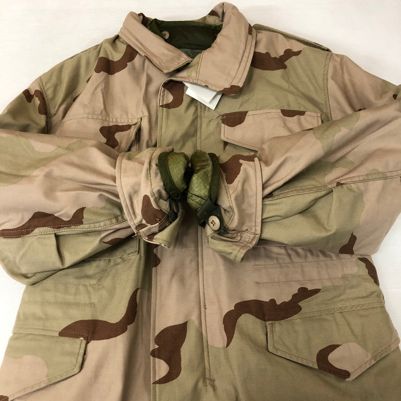 【中古品】【メンズ】 U.S ARMY アメリカ軍 M-65 FIELD JACKET フィールド ジャケット ライトアウター 145-251112-ks-19-tei サイズ：XS～S カラー：カモ柄 万代Net店